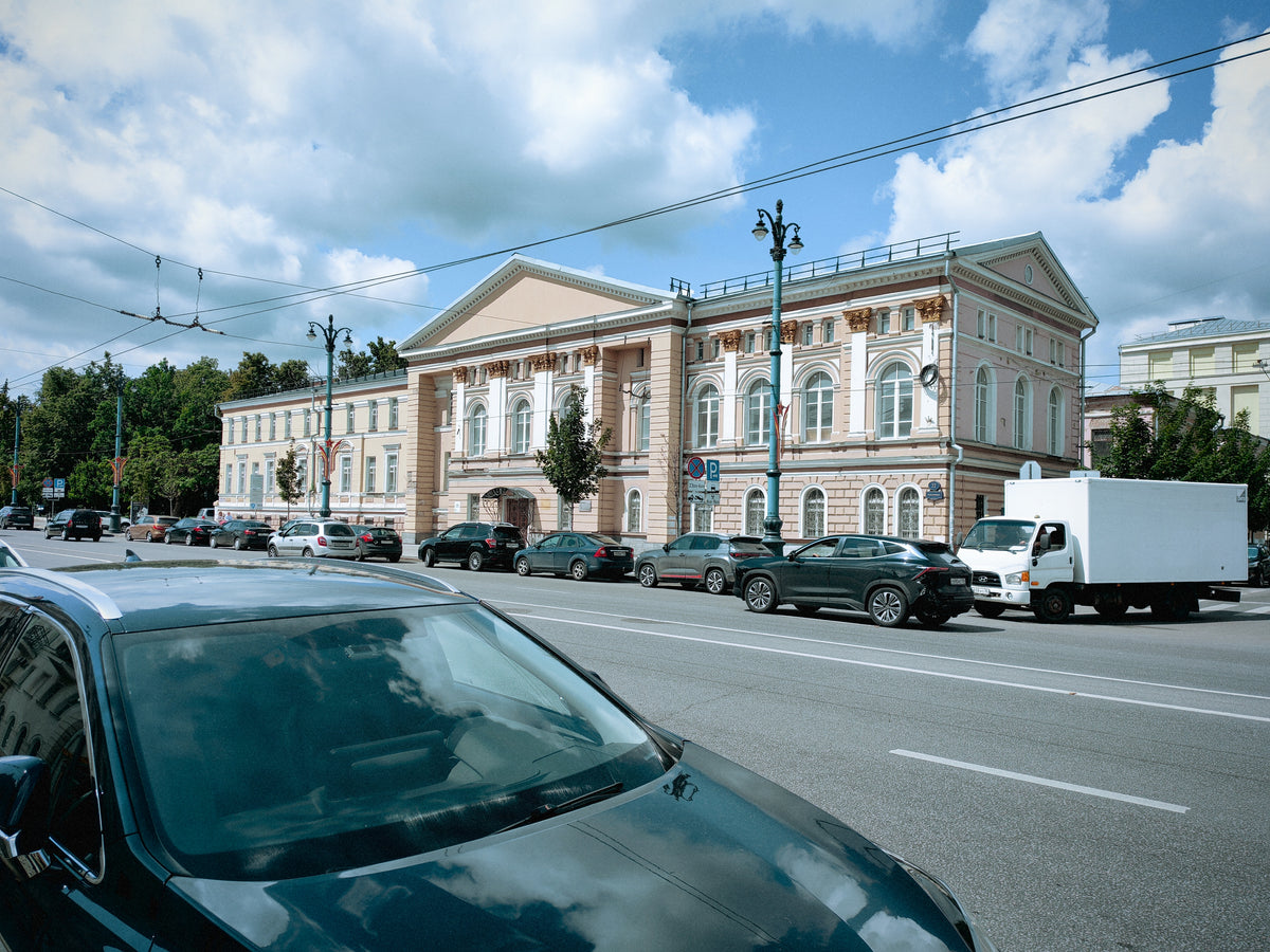 A volt kormányzói ház a Forradalom sugárúton, Voronyezsben.