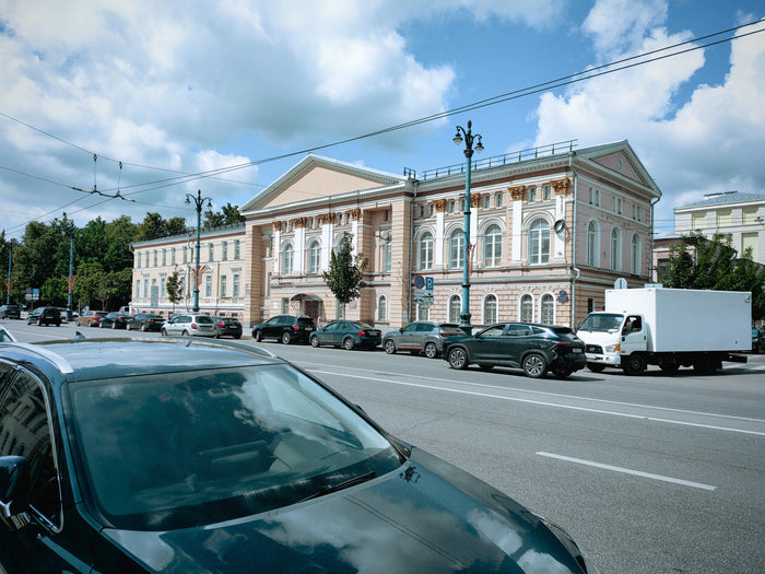 A volt kormányzói ház a Forradalom sugárúton, Voronyezsben.