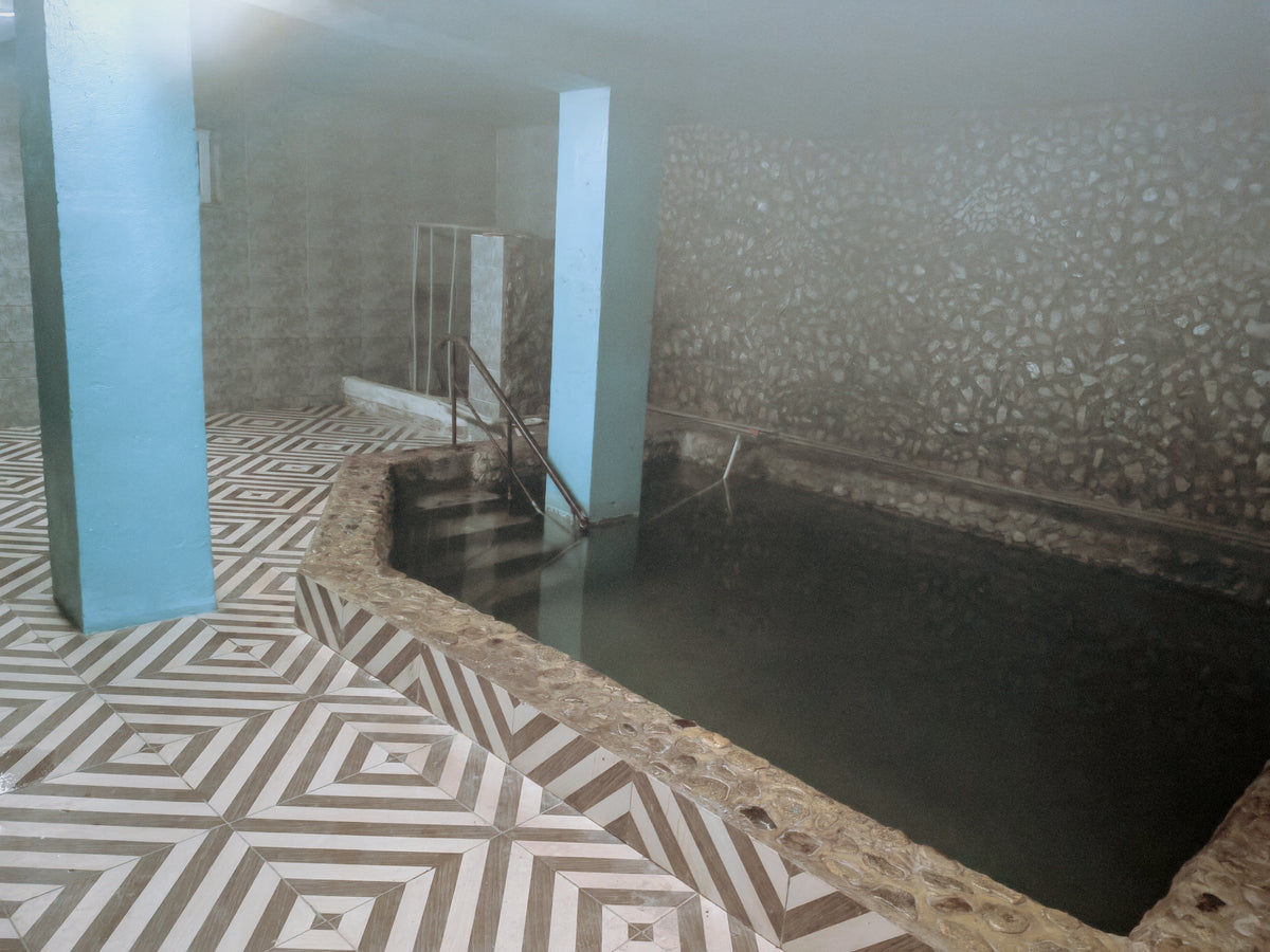 A Jelondy Hot Spring Spa and Hotel meleg vizes termálmedencéje.